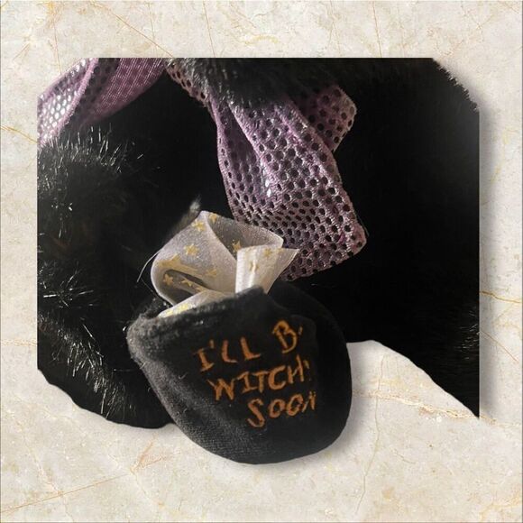 The Boyds Collection Ltd Kids Black Bears Zelda Z. Witchy Puss Boyds Bear Plush - Picture 5 of 16